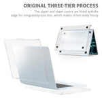Beskyttende cover til MacBook Air 13 tommer (2026) / (2025) / (2024) / (2022) Stødsikkert mat PC + TPU laptopcover