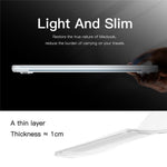 Beskyttende cover til MacBook Air 13 tommer (2026) / (2025) / (2024) / (2022) Stødsikkert mat PC + TPU laptopcover