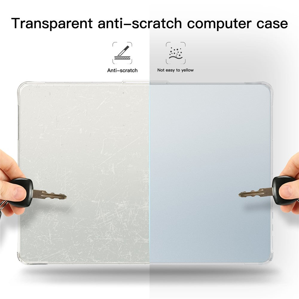 Beskyttende cover til MacBook Air 13 tommer (2026) / (2025) / (2024) / (2022) Stødsikkert mat PC + TPU laptopcover