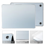 Beskyttende cover til MacBook Air 13 tommer (2026) / (2025) / (2024) / (2022) Stødsikkert mat PC + TPU laptopcover