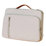 C108 Laptop Handheld Bag for 15-16.1 inch Notebook Retractable Handle Waterproof Business Protective Sleeve Bag Multi-Pocket Shockproof Carrying Case