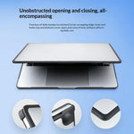 Til MacBook Air 13 tommer (2020) Cover TPU+PC Frosted Mat Hard Shell Laptop Beskyttelsescover