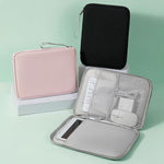 Laptop Sleeve Bag for 10.9 inch Tablet 180-degree Full Opening Portable Storage Organizer with Mouse Pad Function
