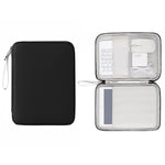 Laptop Sleeve Bag for 10.9 inch Tablet 180-degree Full Opening Portable Storage Organizer with Mouse Pad Function