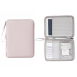 Laptop Sleeve Bag for 10.9 inch Tablet 180-degree Full Opening Portable Storage Organizer with Mouse Pad Function