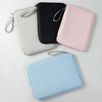 Laptop Sleeve Bag for 12.9 inch Tablet 180-degree Full Opening Portable Storage Organizer with Mouse Pad Function