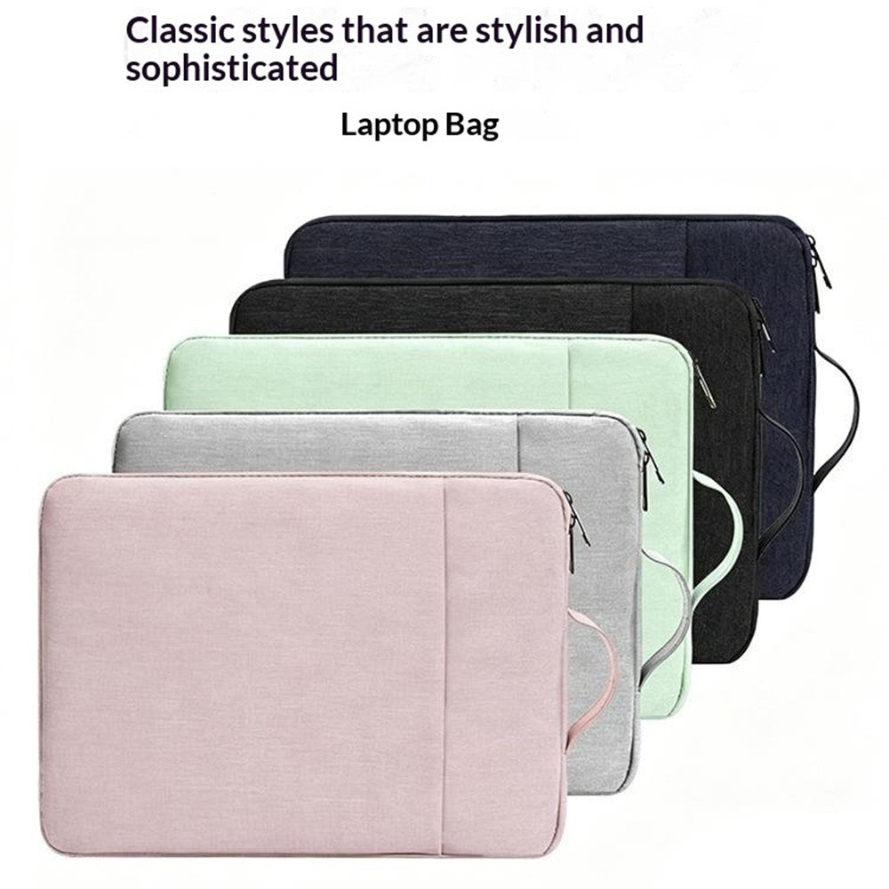Laptop Sleeve Case for 15-15.6 inch Notebook Computer Lightweight Portable Carrying Bag with Handle