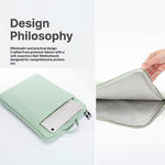 Laptop Sleeve Case for 15-15.6 inch Notebook Computer Lightweight Portable Carrying Bag with Handle