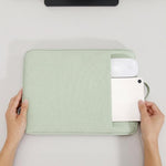 Laptop Sleeve Case for 15-15.6 inch Notebook Computer Lightweight Portable Carrying Bag with Handle