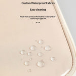 Laptop Bag 13 inch 180-Degree Full-Open Design Tablet Case PU Leather Shockproof Portable Computer Sleeve