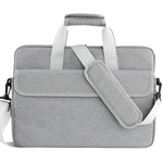 Crossbody Laptop Bag for 15.6 inch Notebook Magic Tape Closure Large Capacity Computer Tablet Bag with Adjustable Strap