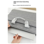 Crossbody Laptop Bag for 15.6 inch Notebook Magic Tape Closure Large Capacity Computer Tablet Bag with Adjustable Strap