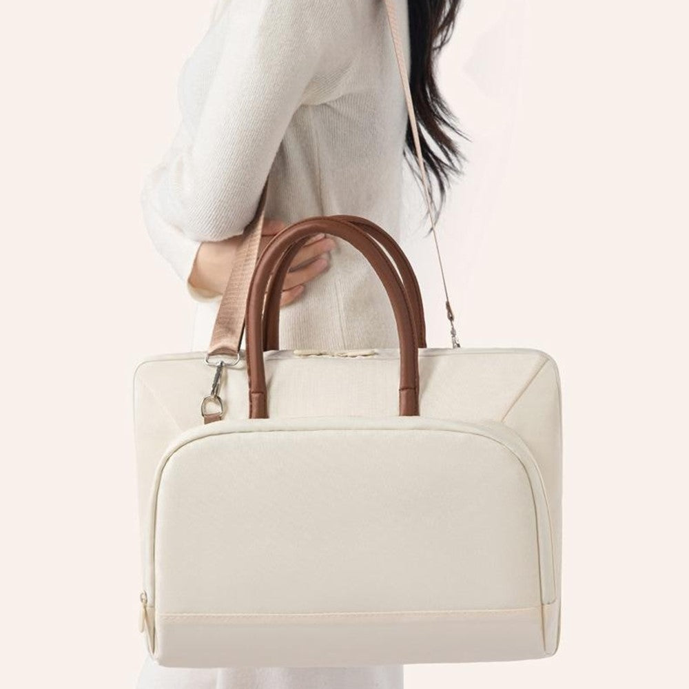 Laptop Bag 14-14.6 inch Urban Crossbody Tablet Messenger Bag Fleece-Lined Shockproof Protective Briefcase with Shoulder Strap