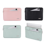 CANVASARTISAN L6-T0601 Laptop Sleeve til 11 tommer bærbar computer 310 x 215 x 22 mm Beskyttelsesetui i PU-læder med opbevaringspose
