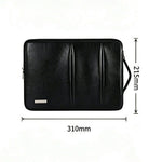 CANVASARTISAN L48-87 Laptop Sleeve til 11 tommer computere 310 x 215 x 22 mm Stødsikker notebook-taske i PU-læder