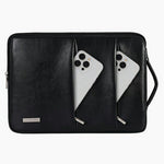 CANVASARTISAN L48-87 Laptop Sleeve for 12 inch Computers 330 x 231 x 24mm PU Leather Shockproof Notebook Case