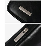 CANVASARTISAN L48-87 Laptop Sleeve for 13 inch Computers 355 x 251 x 24mm PU Leather Shockproof Notebook Case