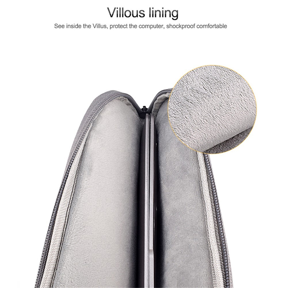 ND01D Wear-Resistant Waterproof Laptop Protective Sleeve Case for 14.1-15.4 inches Laptop