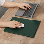 HL0130 Mat Notebook Beskyttelsestaske Magnetisk Klap Laptop Sleeve til MacBook Lenovo HP 13,3-14 Tommer Notebook