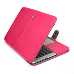 Laptop Sleeve Protective Folio Book PU Leather Cover for MacBook Pro 16.2'' 2021 (A2485)