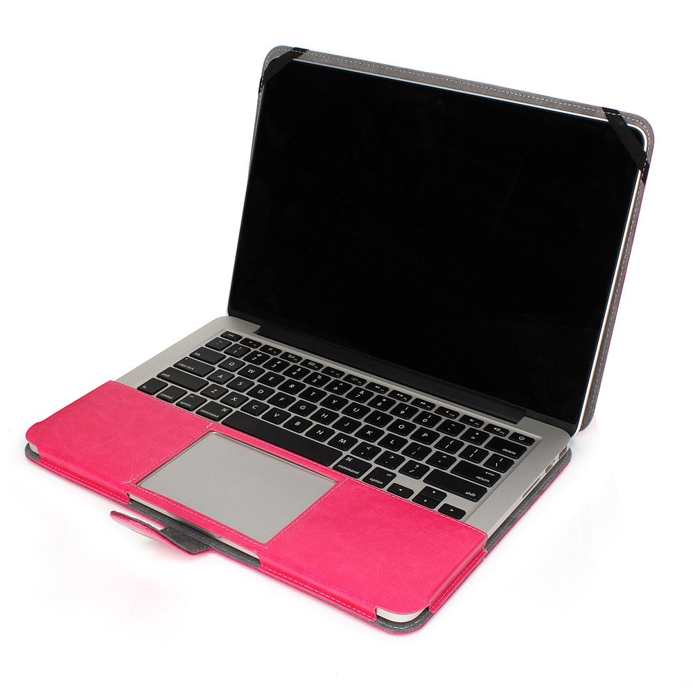 Laptop Sleeve Protective Folio Book PU Leather Cover for MacBook Pro 16.2'' 2021 (A2485)