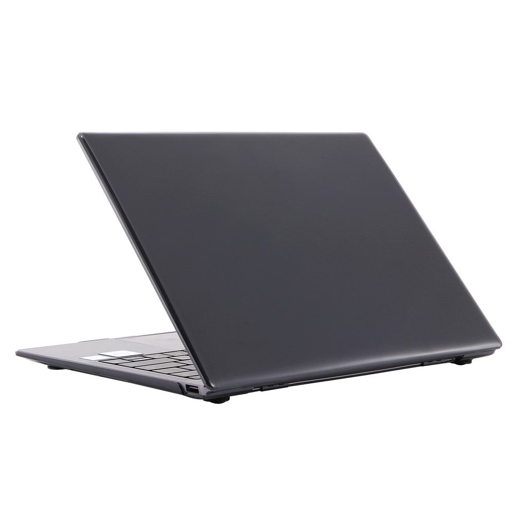 Front and Back Protective Shell Shockproof Anti-scratch Clear PC Cover with Hollow-out Bottom for Huawei MateBook 14-inch 2021