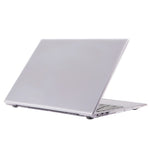 Front and Back Protective Shell Shockproof Anti-scratch Clear PC Cover with Hollow-out Bottom for Huawei MateBook 14-inch 2021