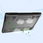 PC Anti-slip Bærbar Beskyttelsescover til Microsoft Surface Laptop 2 / 3 / 4 13,5-tommer 1769 / 1867 Alcantara Tastatur Version