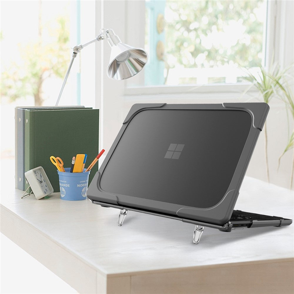 PC Anti-slip Bærbar Beskyttelsescover til Microsoft Surface Laptop 2 / 3 / 4 13,5-tommer 1769 / 1867 Alcantara Tastatur Version