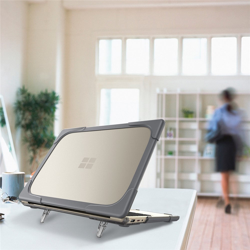 Hard PC Laptop Case with Kickstand for Microsoft Surface Laptop 2 / 3 / 4 / 5 15-inch 1873 / 1953 / 1979 Metal Keyboard Version