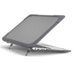 Supporting Stand Design Hard PC Anti-scratch Laptop Case Protective Notebook Cover for MacBook Air 13'' A1466 / A1369