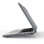 Hard PC Laptop Case Notebook Computer Cover with Supporting Stand Feet for MacBook Pro 15-inch / Pro Retina 15-inch A1398