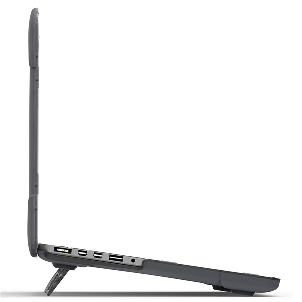 Hard PC Laptop Case Notebook Computer Cover with Supporting Stand Feet for MacBook Pro 15-inch / Pro Retina 15-inch A1398