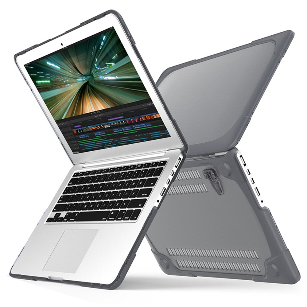 Hard PC Laptop Case Notebook Computer Cover with Supporting Stand Feet for MacBook Pro 15-inch / Pro Retina 15-inch A1398