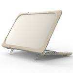 Hard PC Laptop Case Notebook Computer Cover with Supporting Stand Feet for MacBook Pro 15-inch / Pro Retina 15-inch A1398