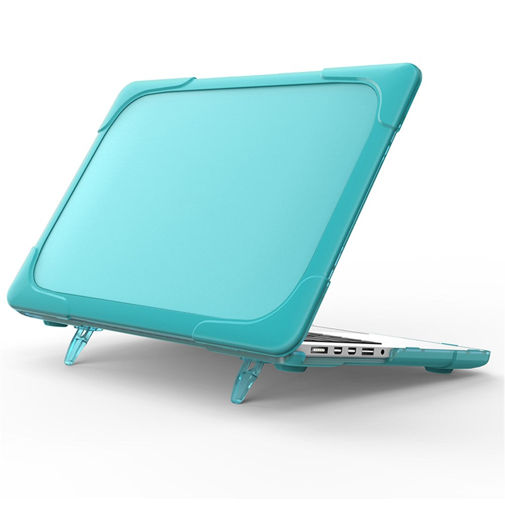 Hard PC Laptop Case Notebook Computer Cover with Supporting Stand Feet for MacBook Pro 15-inch / Pro Retina 15-inch A1398