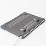 Drop-proof Supporting Stand Design Hard PC Laptop Case Well-protected Notebook Cover for MacBook Retina 12'' A1534 / A1931
