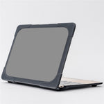 Drop-proof Supporting Stand Design Hard PC Laptop Case Well-protected Notebook Cover for MacBook Retina 12'' A1534 / A1931