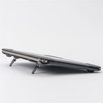 Drop-proof Supporting Stand Design Hard PC Laptop Case Well-protected Notebook Cover for MacBook Retina 12'' A1534 / A1931