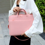 P510 Business Style Laptop Bag Notebook Sleeve Computer Sleeve 14'' Laptop Handbag with Shoulder Strap