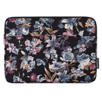 CANVASARTISAN H2-11 Lærred Laptop Sleeve Stilfuld Akvarel Blomstret Mønster 11-tommer Notebook Lynlåstaske