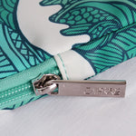 CANVASARTISAN H3-04 14-tommer Laptop Sleeve, Grønt Bølgemønster Letvægts Notebook Computertaske