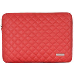 CANVASARTISAN L19-04 for 13-inch Notebook Sleeve Rhombus Texture Laptop Bag Shockproof Zipper Case