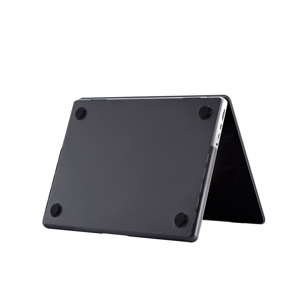 For MacBook Pro 14 inch (2025) / (2024) / (2023) / (2022) / (2021) Carbon Fiber Texture Hard Laptop Cover Hardshell Case