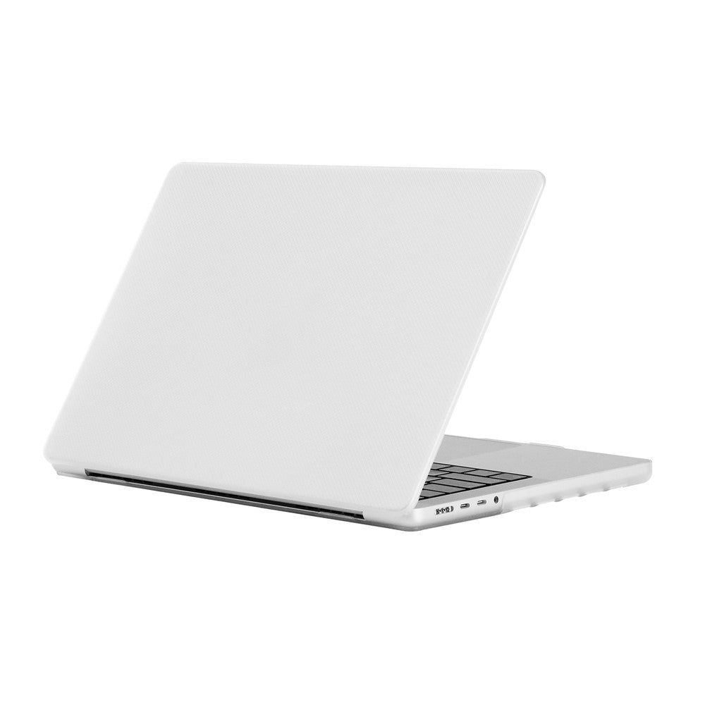 Til MacBook Air 13 tommer A1932 / A2179 / A2337 Anti-Fingeraftryk Prikket Tekstur Hårdt Laptop Cover Stødabsorberende Anti-Fald Hardcase