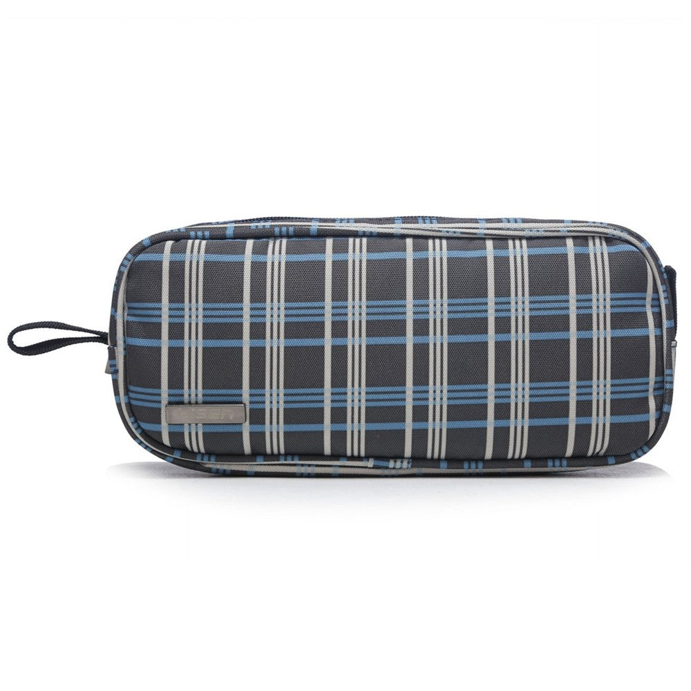 LISEN Digital Accessories Nylon Zipper Bag Data Cable U-disk Power Bank Charger Storage Bag