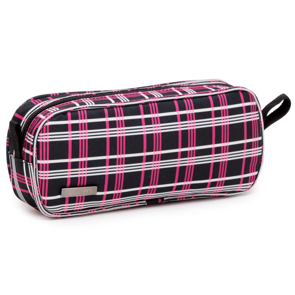 LISEN Digital Accessories Nylon Zipper Bag Data Cable U-disk Power Bank Charger Storage Bag