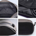 LISEN Portable Digital Accessories Nylon Carrying Bag Data Cable U-disk Earphone Storage Bag