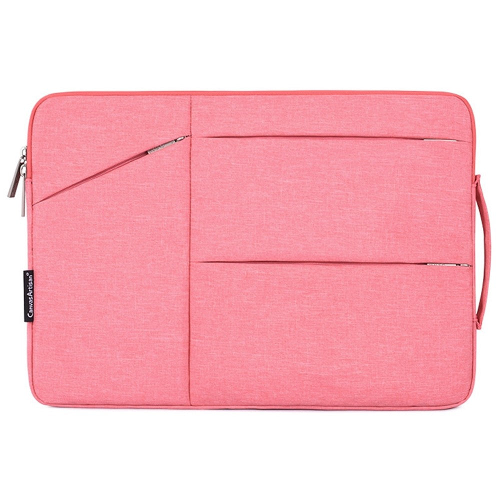 CANVASARTISAN L25-58 Notebook Handbag 13-inch Laptop Protective Sleeve Carrying Bag with Pockets