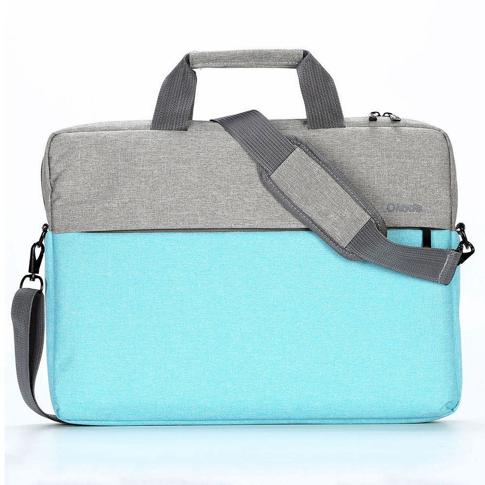 OKADE T52 15,6-tommer Laptop Taske Skuldertaske Vandtæt Notebook Etui (med skulderrem)